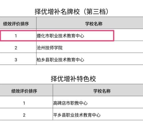 凝心聚力共提质 务实笃行喜收官——遵化职教中心教务处、项目办工作总结