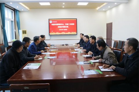 丰南职教中心、丰南二中两校领导来滦南县职业教育中心考察交流