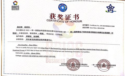 国赛！玉田职教中心18名同学获奖！