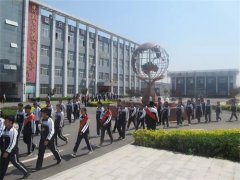 曹妃甸区职教中心被评为国家级中小学国防教育示范学校