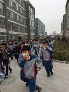 滦南职教中心举行消防知识培训暨紧急避险疏散演练