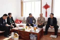 乐亭县教育局领导走访慰问职校患病教师