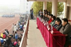 乐亭职校举行2018年冬季趣味运动会