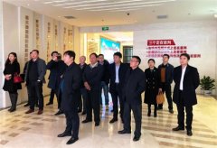 中国人民政治协商会议湖南省株洲市委员会副主席柳怀德一行到职教城参观考察