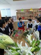 【迁安职教实习实训】用心插花 只为梦想之花绽放