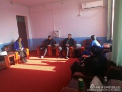 上海宝治集团来乐亭职校洽谈校企合作