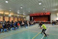 河北能源职业技术学院成功举办第三届唐山高校“联通杯”乒羽联谊赛