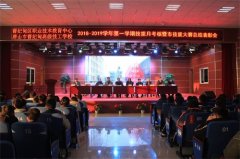 曹妃甸区职教中心隆重举行2018-2019学年第一学期月技能考核暨市级技能大赛总结表彰会