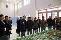 ​武汉市青山区委书记、化工区党工委书记苏霓斌一行到职教城参观考察