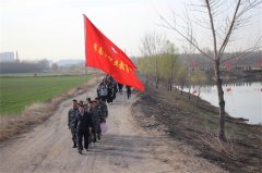 滦南职教中心清明祭英烈 传承爱国情