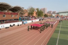 乐亭职校特色社团在2019年乐亭县中小学运动会开幕式展演中精彩亮相