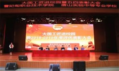 曹职院举行大国工匠进校园暨2018-2019年度评优表彰大会