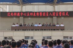 传承五四精神 展现青春风采——迁西职教中心举行五四表彰暨新团员入团宣誓仪式