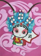 丰南职教中心​学前教育专业17级学生剪贴画作品展