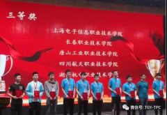 唐工院学生荣获2019年全国职业院校技能大赛高职组工业机器人技术应用赛项三等奖