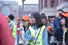青春助力马拉 松志愿服务暖赛程——唐工院425名青年志愿者服务2019曹妃甸湿地国际半程马拉松