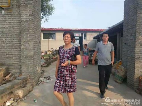 乐亭职校：炎炎夏日精准帮扶 滴滴关怀温暖人心