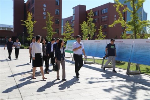 河北省教育厅领导到迁安职教中心考察调研