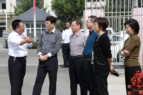 市教育局领导到乐亭综合职校督导检查工作
