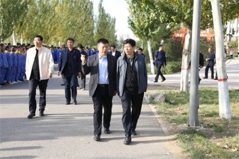 唐山市教育局领导到迁安职教中心调研指导工作