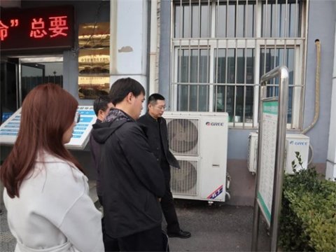 省应急管理厅领导一行莅临曹妃甸区职教中心开展“双控”调研指导工作