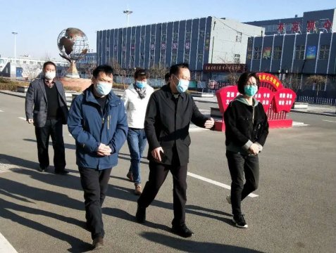 唐山市疫情防控指导组领导到曹妃甸区职教中心检指导疫情防控工作