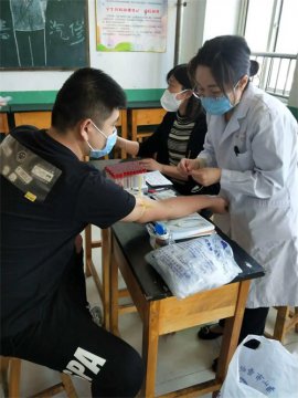 曹妃甸区职教中心2020年高考体检首日工作纪实