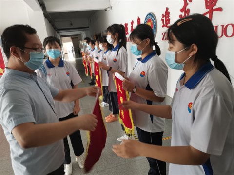 丰南职教中心开展疫情期间文明班级创建活动