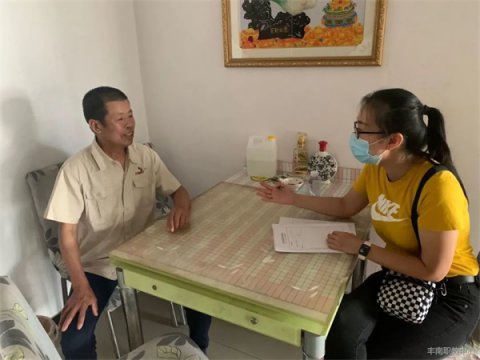 丰南职教中心开展“访千楼万家 创文明城市”主题活动