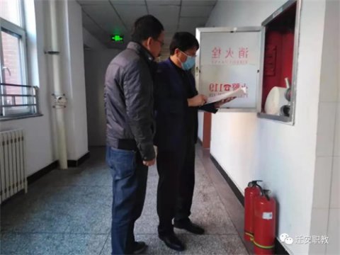 防微杜渐 预防为主 --迁安职教中心安全隐患专项检查