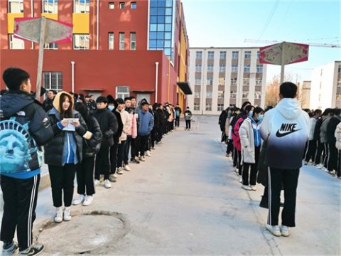 玉田职教中心举行2020年学生普通话水平等级测试