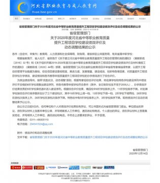 喜报！热烈祝贺滦南县职业教育中心跃居河北省 名牌中职学校省第三名、市第一名