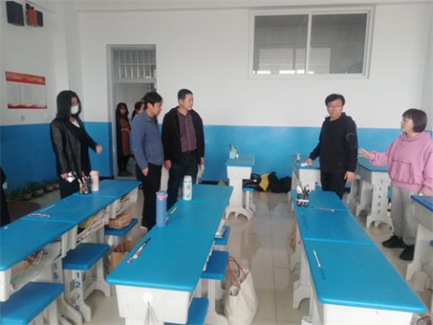 玉田职教中心开展“学习环境7S管理现场会”