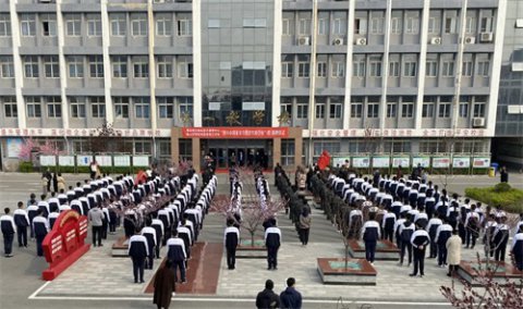 曹妃甸区职教中心举行“唐山市国家安全教育实验学校”（授）揭牌仪式