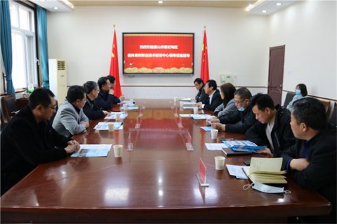 曹妃甸区教体局和职业技术教育中心领导到滦南职教中心考察交流