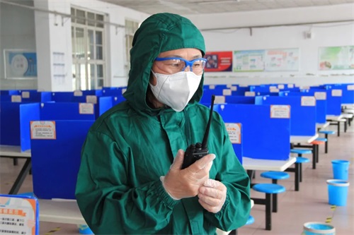 疫情防控不松懈 做足準備迎開學——曹妃甸區職教中心全力做好開學返校各項準備工作
