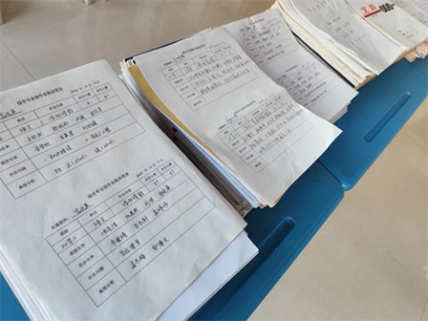 玉田职教中心开展教学常规检查
