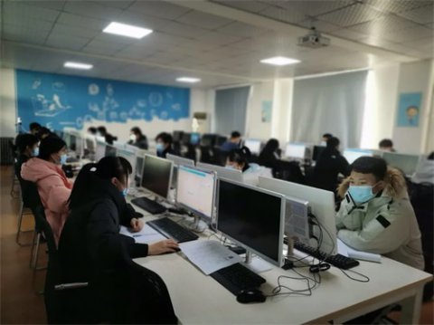 乐亭职校首批“1+X”电子商务数据分析职业技能等级证书认证考试圆满结束