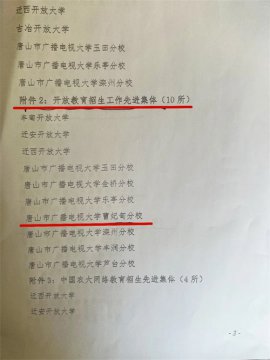 曹妃甸区电大捷报频传摘硕果