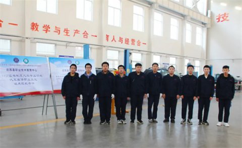 迁西职教中心圆满完成汽车专业领域1+X证书考评