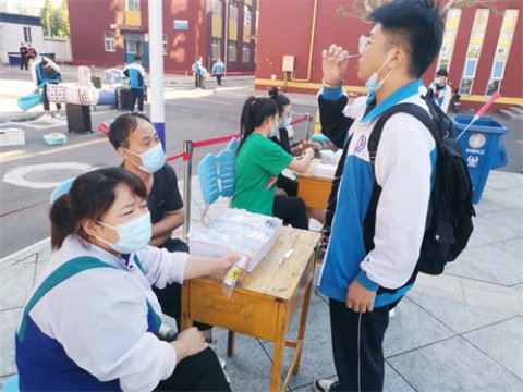 复学防疫不松懈，齐心协力筑防线 ——玉田职教中心开学进行时