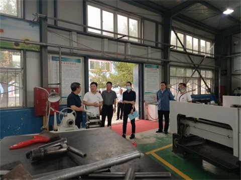 唐山市总工会副主席李晓辉到滦南职教中心督导检查