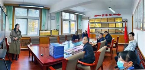 踔厉奋发新时代 勇毅前行谱新篇——县委组织部领导来乐亭职校验收党建示范点创建工作