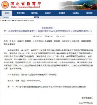 喜报！唐山一职专在省120项目排名再提升！