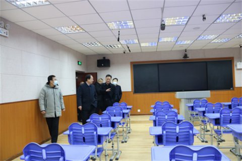 唐山市教育局督导组到滦南职教中心检查校园安全工作