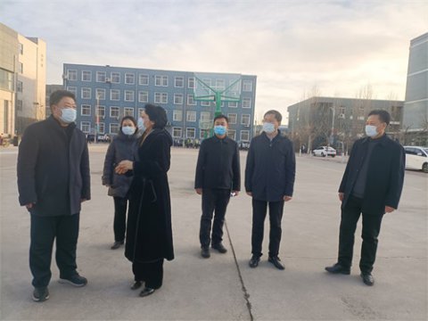 滦南县委书记吕素青到滦南职教中心调研指导