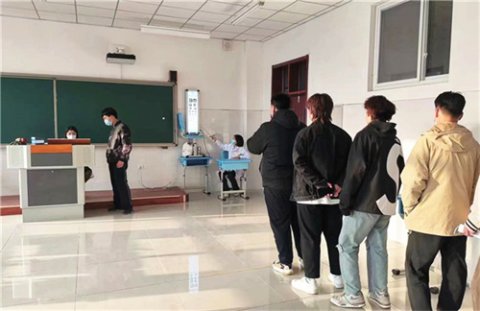 助力高考 为梦护航 ——玉田职教中心圆满完成2023年高考体检工作