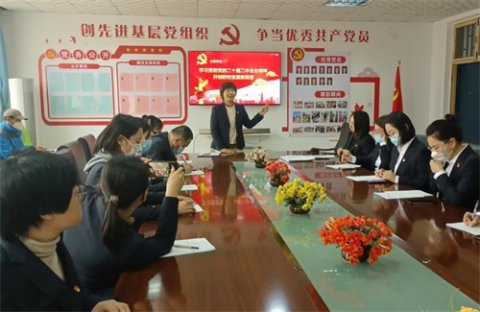 “学习贯彻党的二十届二中全会精神开创职校发展新局面”主题党日