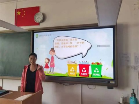 垃圾分类，从我做起——开平职校垃圾分类校园宣传活动