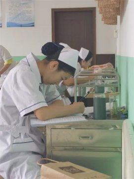 滦州市卫校举行第二次技能模拟大赛